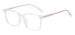 Transparent Rectangular Glasses - Transparency