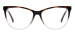 Clear Cat Eye Spectacles - Tortoise