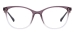 Fashion TR90 Eyeglasses - Transparent Purple