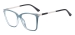 Large Cat Eye Glasses - Blue