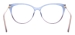 Cat Eye Fashion Spectacles - Transparent Blue