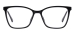 Cat Eye Clear Glasses - Black