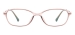 Women Fashion Eyeglasses - Transparent Brown