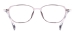 Women Clear Glasses - Transparent Gray