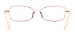 Women Small Glasses - Transparent Brown