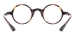 Men And Women Pure Plastic Eyeglasses - Tortoise