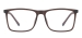 Colorful Square Sports Eyeglasses - Brown