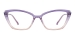 TR Cat Eye Glasses Frames With Spring Hinge