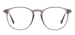 TR Oval Glasses Frames With Spring Hinge - Gray