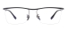 Browline Titanium Eyeglasses - Black