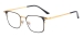 Men Titanium Eyeglasses - Black Gold