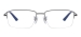 Titanium Half Rim Eyeglasses - Gray