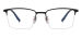 Men Titanium Eyeglasses - Black Gold