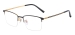 Men Titanium Eyeglasses - Black Gold