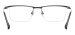 Browline Titanium Glasses - Gray